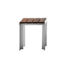 STUA Deneb Teak single stool Esszimmer: Hocker Gartenhocker / -poufs Stühle / Hocker / Bänke