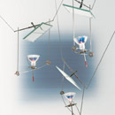 Ingo Maurer YaYaHo Element 2 + Miroir Luminaires muraux Systèmes d'éclairage