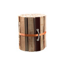 OLIVER CONRAD Natural wood stool CR Sedute