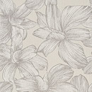 Satin Decoro Fleures Blanc Tile Refin