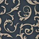 Refin Satin Decoro Baroque Noir Tile Ceramic Ceramics/clay: wall tiles Wall tiles