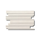 Satin Mosaico Satin Blanc Tile Refin