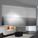 Wood & Washi Rollo Shades Fading/chrom Tende a rullo Tende da sole / Frangivista
