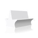 GAEAforms Mirror Double Bench Garden seating Lounge area / Waiting room