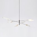 David Weeks Studio Torroja Cross No. 425, 3 Tier Lámparas de araña Lámparas de suspensión
