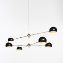 David Weeks Studio Oval Boi Chandelier No 419 Lampadari a candelabro / a corona Lampade a sospensione