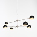 David Weeks Studio Oval Boi Chandelier No. 419 Luminaires suspendus Lustres / Chandeliers