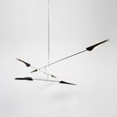 David Weeks Studio Sarus Chandelier No. 428, 3 Tier Lüster / Kronleuchter Pendelleuchten