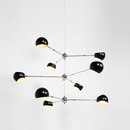 David Weeks Studio Tri Boi Chandelier No. 418, 3 Tier Lüster / Kronleuchter Pendelleuchten