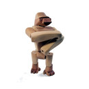 David Weeks Studio Hanno the Wooden Gorilla Children's toys