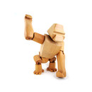 Hanno the Wooden Gorilla David Weeks Studio