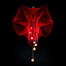 Willowlamp Fuschia - 1000 Luminaires suspendus Lustres / Chandeliers