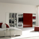 Molteni & C 505 Living-room wall systems Shelves / Shelving systems