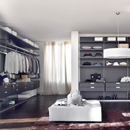 Cargo walk-in wardrobe FEG