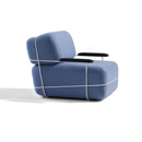 Blå Station Pebble Mobiliario de recepción Muebles lounge / para salas de espera Sillones / Sofás / Pufs