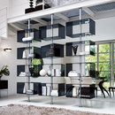 Porada domino Regal Raumteiler / Paravents Regale / Regalsysteme Trennwandsysteme / Raumteilsysteme