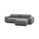 Vitra Place Sofa 2 plazas, configuración chaise longue Asientos