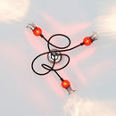 serien.lighting Poppy Wall 3 / Poppy Ceiling 3 Lampade a parete Lampade a soffitto