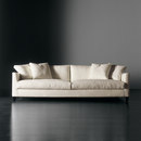 Meridiani Bisset Maxi Divano Attesa / Lounge / Atrio Sedute