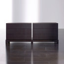 Meridiani Douglas Night tables with six drawers Beds and complements Storage / Shelving