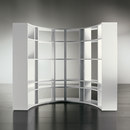 Meridiani Lane Open Round Bookcase Partitions / Space division Storage / Filing Storage / Shelving