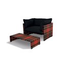 DEDON Slim Line D.D.C. Edinburgh Armchairs / Sofas / Poufs Living room: Armchairs / easychairs Outdoor lounge chairs