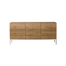 Oak Stonecut sideboard Ethnicraft