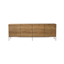 Oak Stonecut sideboard high Ethnicraft