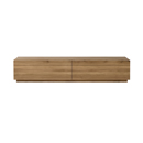 Oak Stonecut TV cupboard low Ethnicraft