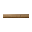 Oak Stonecut TV cupboard low Ethnicraft