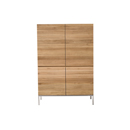 Oak Stonecut storage cupboard Ethnicraft