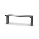 Stream Dining table rectangular titanium DEDON