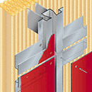 Alcan Composites ALUCOBOND® construction example 2 Recessed wall lights