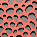 Interlam Art Diffusion® Sponge Screen Legno / Derivati del legno Pannelli frangivista