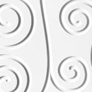 Marotte Arabesques carved MDF Wall panels Wood / Wood fibres