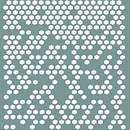 Bruag Perforation Typ 50653 Sechseck Fassaden / Fassadensysteme Material: Holz / Holzwerkstoff Sichtschutzpaneele Wandpaneele