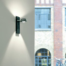 Ocular wall lamp black Licht im Raum