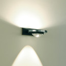 Move rectangular Serie 100 black Licht im Raum