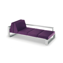 Ego Paris Kama Modular Dyvan Chaises Longues / Tagesliegen Gartenliegen / Liegestühle Gartensofas