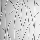 SIBU DESIGN Grass Silver PF met Polymers Wall panels