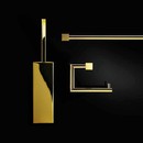 DECOR WALTHER BLOQUE Gold Bathroom accessories Complements WC