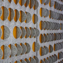 Selina Rose Cut+Fold felt acoustic panels Acoustic solutions Outdoor chairs Room acoustics Wall panels