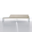 more Bop bench with armrest Armchairs / Sofas / Poufs Chairs / Stools / Benches Dining room: Benches Living room: Sofas Lounge / Waiting area Lounge: Benches Waiting / Reception furniture