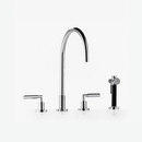 Dornbracht Tara. - Three-hole mixer with rinsing spray set Kitchen products