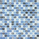 Giorbello Glacier Mountain G0301 Cirque Lake Glass Wall mosaics