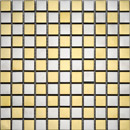 Giorbello, Inc. Metallo G0103 Chrome & Gold I Materiale: Vetro Mosaici per pareti