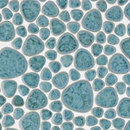 Giaretta Italia srl Joy Blue Atoll Céramique Mosaïques Mosaïques murales Sols en céramique Verre: mosaïques