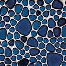 Giaretta Italia srl Joy Ciottoli Cobalto Ceramic Ceramic flooring Glass: mosaics Mosaics Wall mosaics