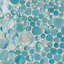 Giaretta Italia srl Joy Gleamy Blue Céramique Mosaïques Mosaïques murales Sols en céramique Verre: mosaïques