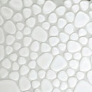 Giaretta Italia srl Joy Ciottoli Bianci Céramique Mosaïques Mosaïques murales Sols en céramique Verre: mosaïques